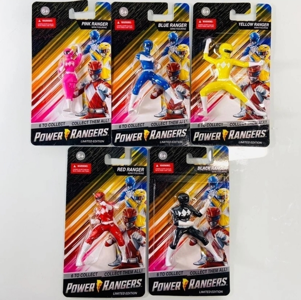 Limited edition Power rangers